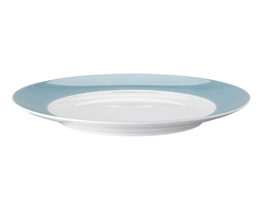 Piatto piano Sunny Day Soft Blue porcellana Thomas