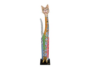 Cat Samantha XXL hand painted Tom's Drag