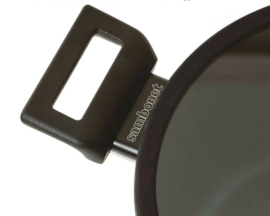 Low saucepan Titan Pro Green with lid Sambonet