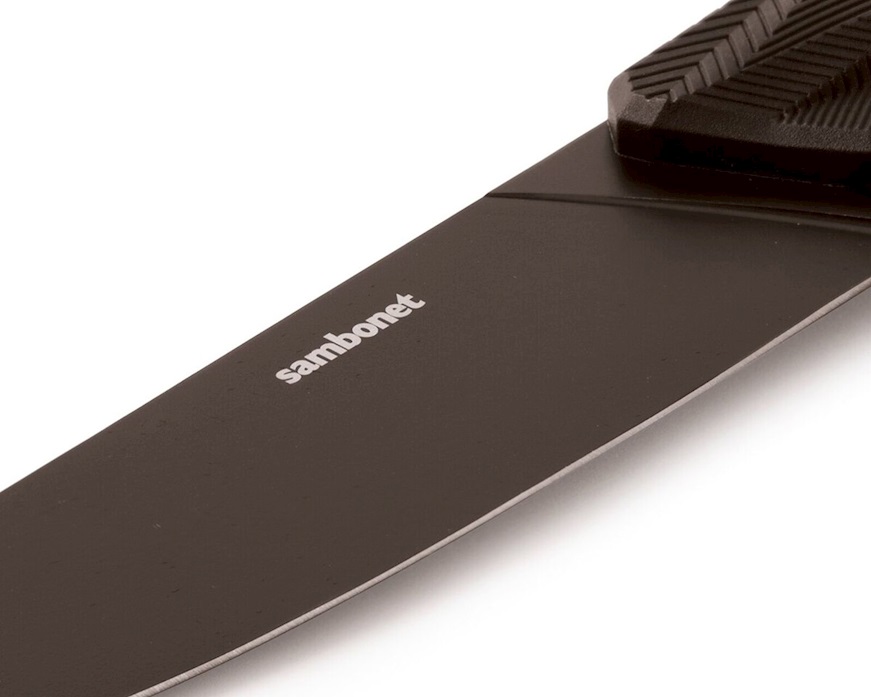 Kitchen knife Black Edge steel Sambonet