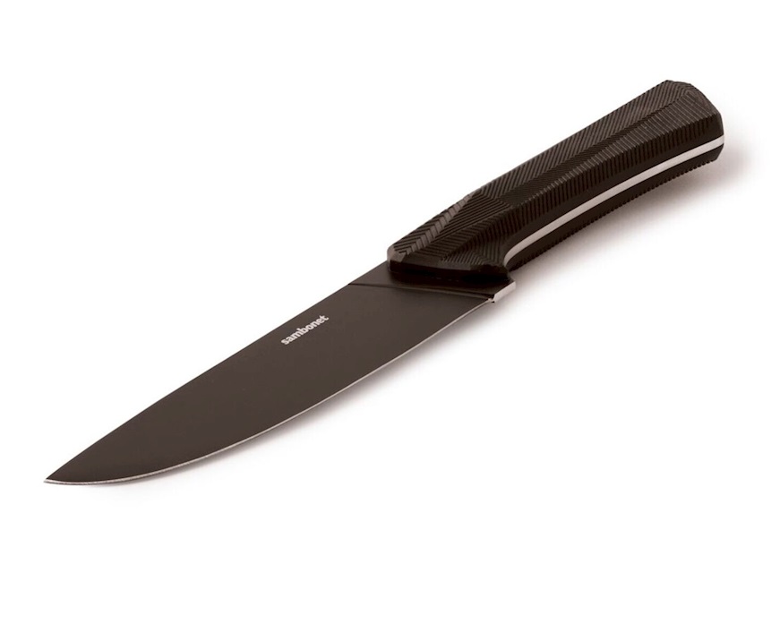 Kitchen knife Black Edge steel Sambonet