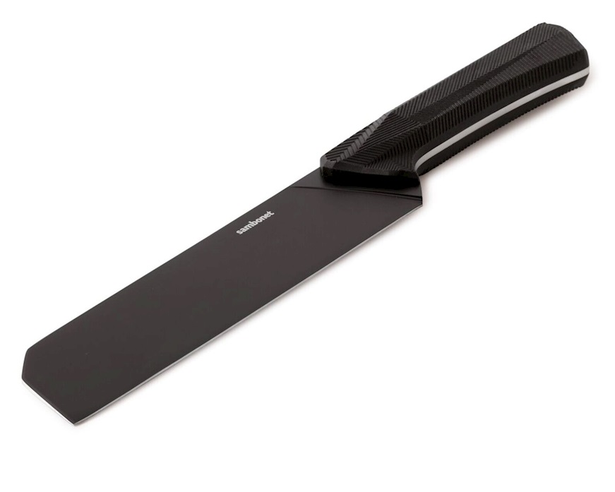 Butcher's Sickle Black Edge steel Sambonet