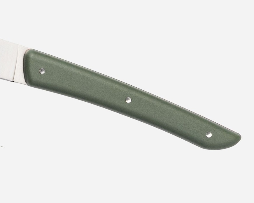 Set coltelli bistecca Color acciaio verde 4 pezzi Berkel