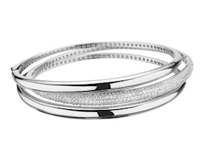 Bracciale ottone con cubic zirconia Sovrani