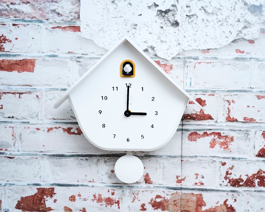 Orologio cucù bianco Selezione Zanolli