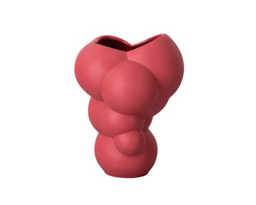 Vaso Skum porcellana ruby Rosenthal