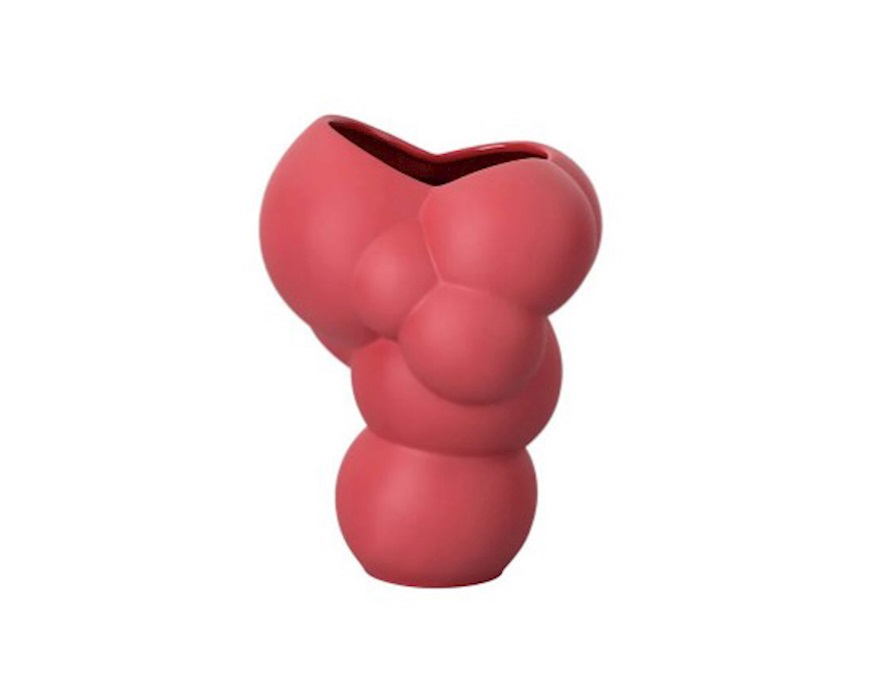 Vaso Skum porcellana ruby Rosenthal