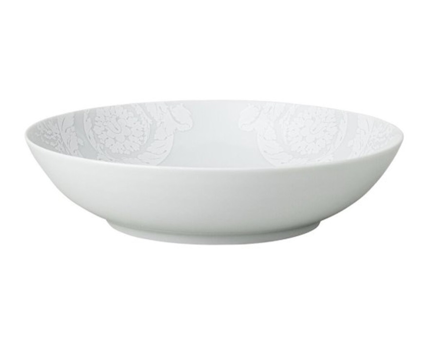 Piatto fondo Barocco 92 bianco porcellana Versace
