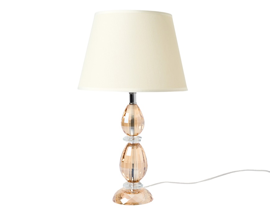 Lampada cristallo champagne Ottaviani