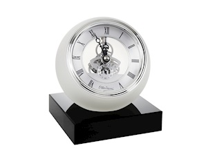 Orologio da tavolo cristallo con movimento a vista Ottaviani