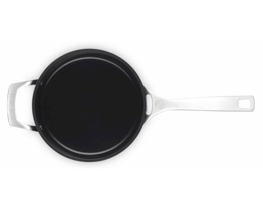 Casseruola manico lungo Essential in ceramica antiaderente con coperchio Le Creuset