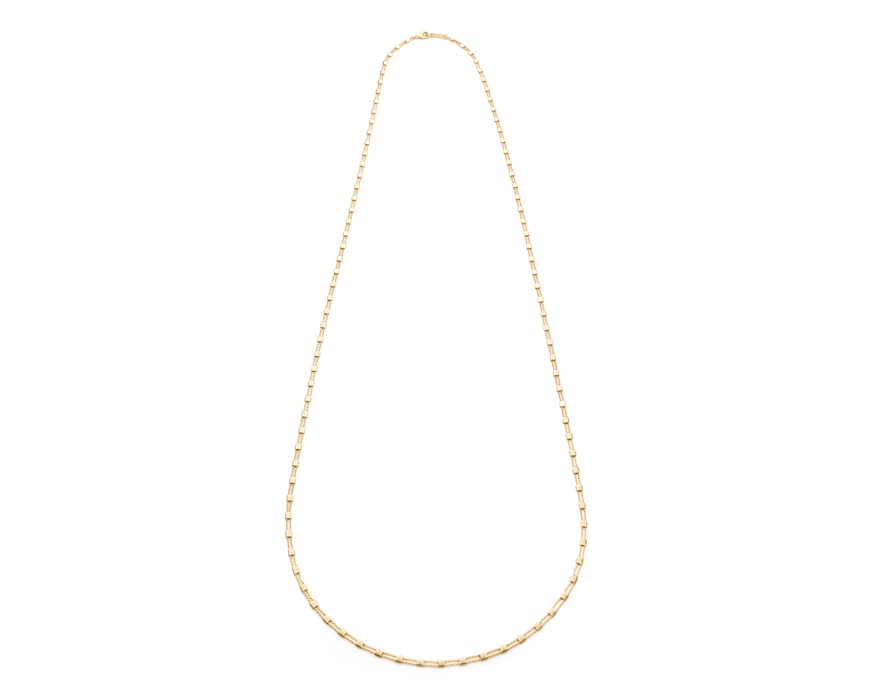Necklace Seta in gilded bronze Unoaerre