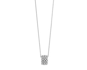 Necklace Chicco silver with rhodium pendant Unoaerre