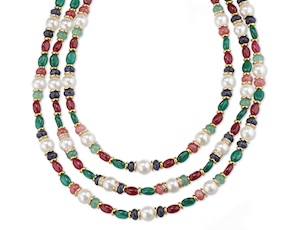Necklace Unica brass Sovrani