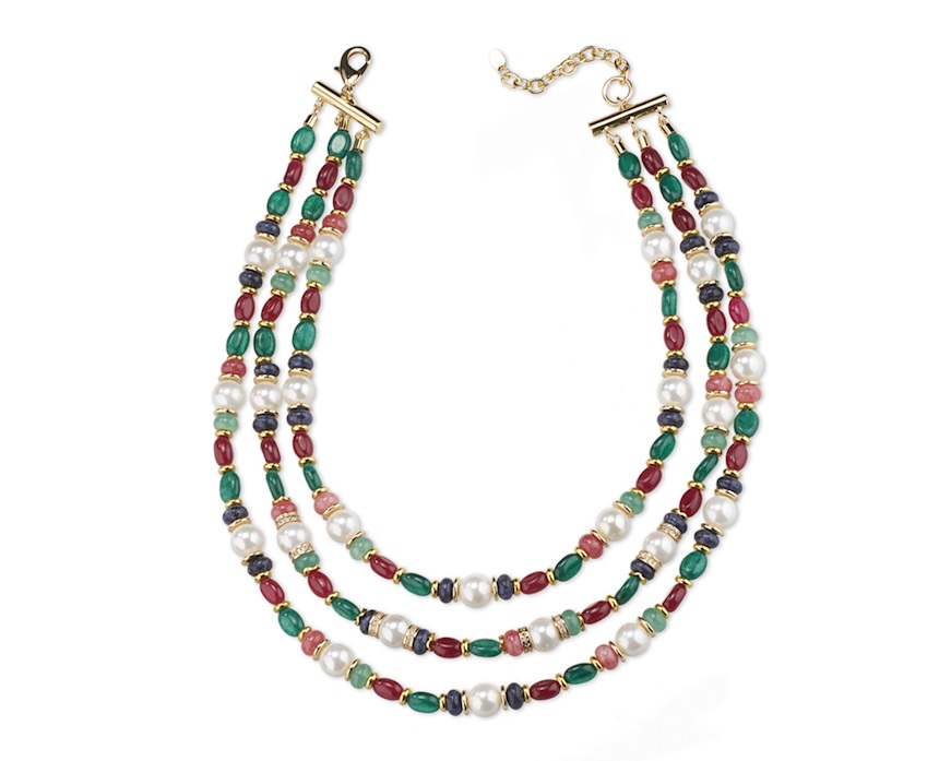 Necklace Unica brass Sovrani