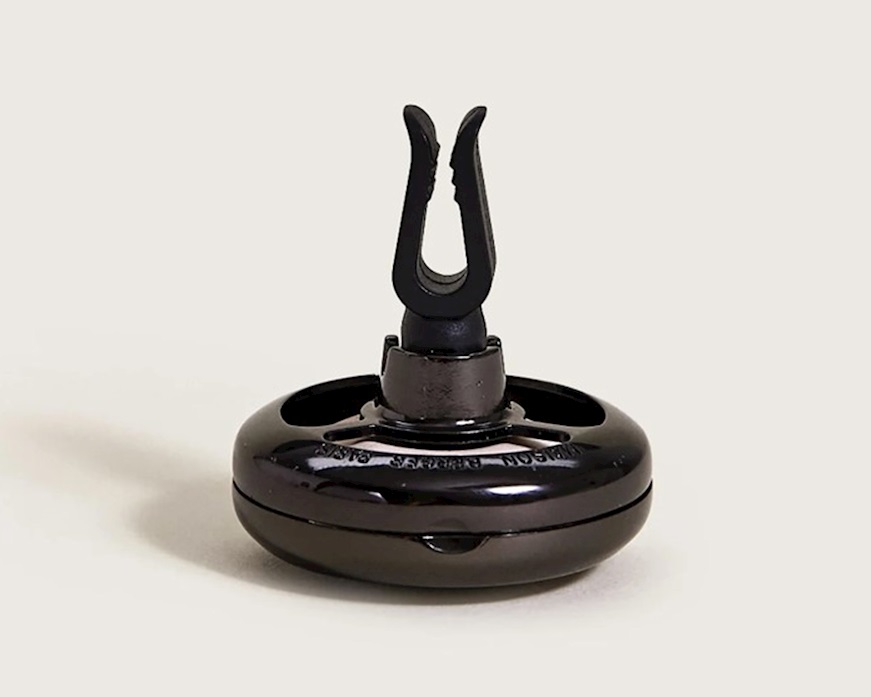 Car diffuser Gun Metal with Liliflora refill Maison Berger Paris