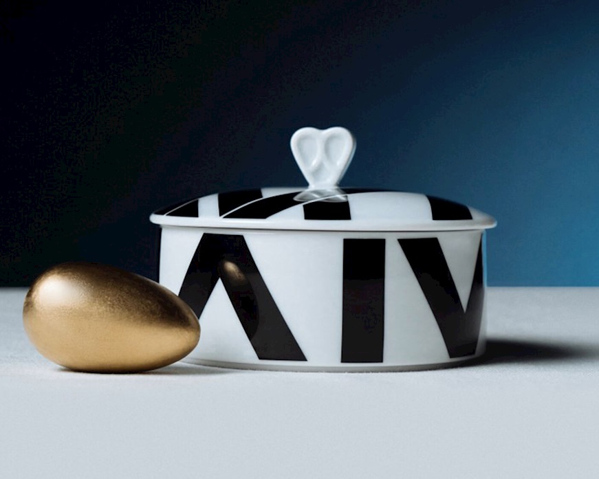 Scatola Home Monochrome porcellana Rosenthal