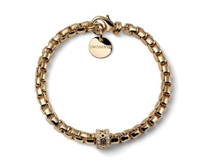 Bracelet Classica in gilded bronze Unoaerre