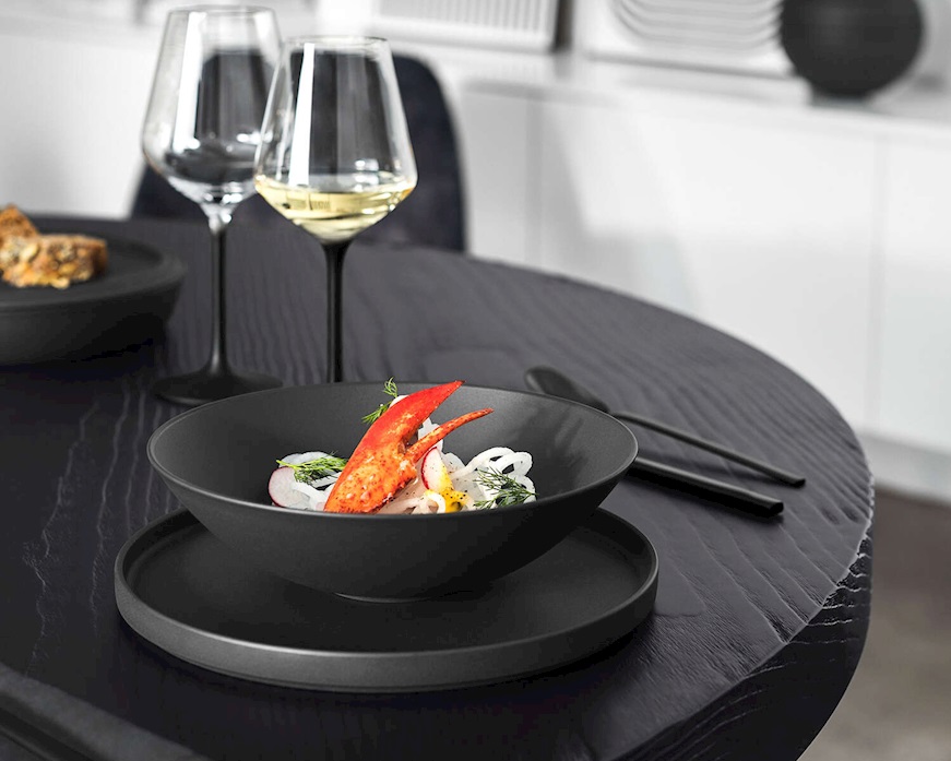 Iconic La Boule porcellana Nero 7 pezzi Villeroy & Boch