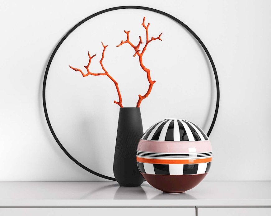 Iconic La Boule porcellana Memphis 7 pezzi Villeroy & Boch