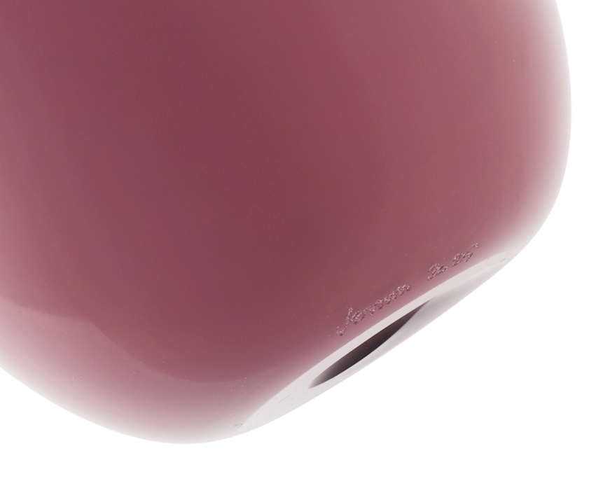 Vaso Fazzoletto vetro di Murano ametista Venini