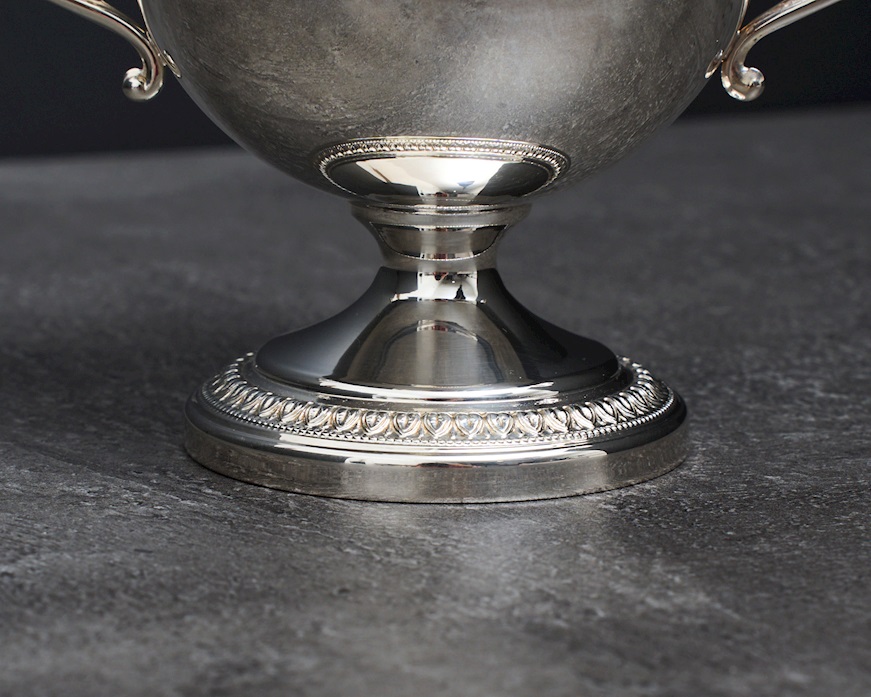 Sugar bowl silver 169 grammi in Empire style Zanolli Vintage