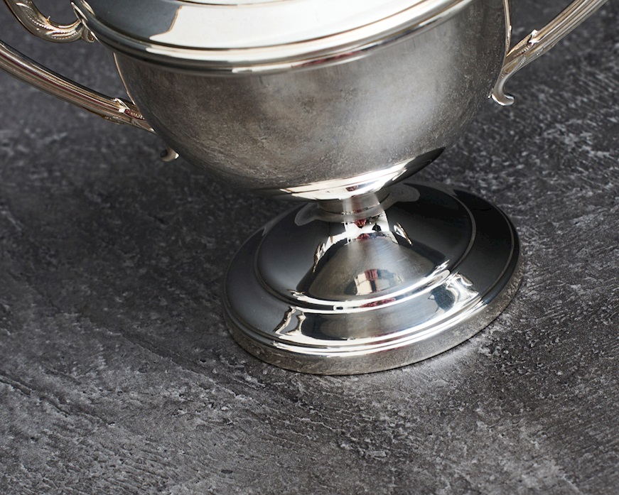 Sugar bowl silver 183 grammi Zanolli Vintage