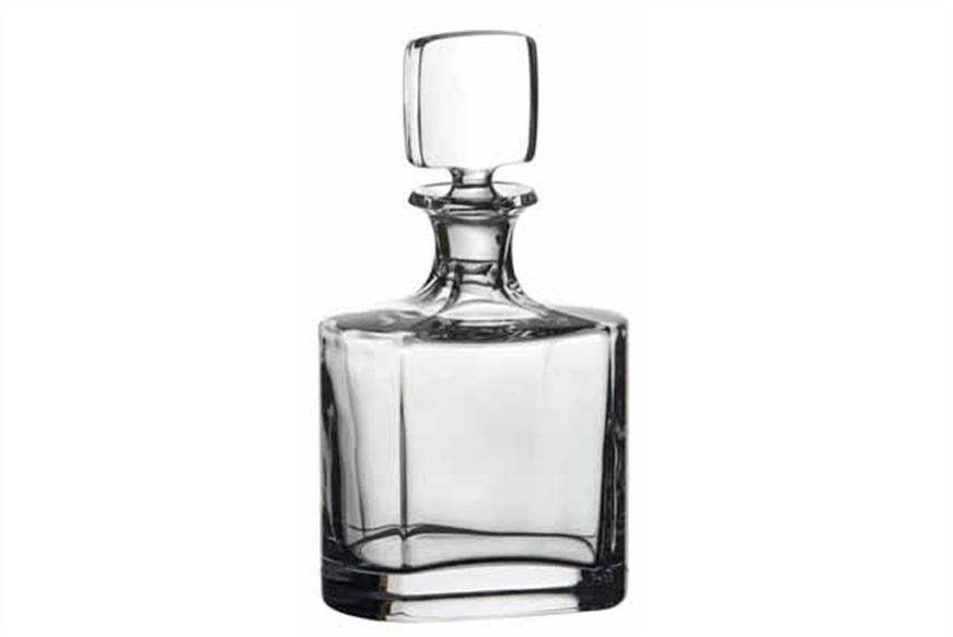 Brandy bottle Manhattan crystal with cap Rogaska