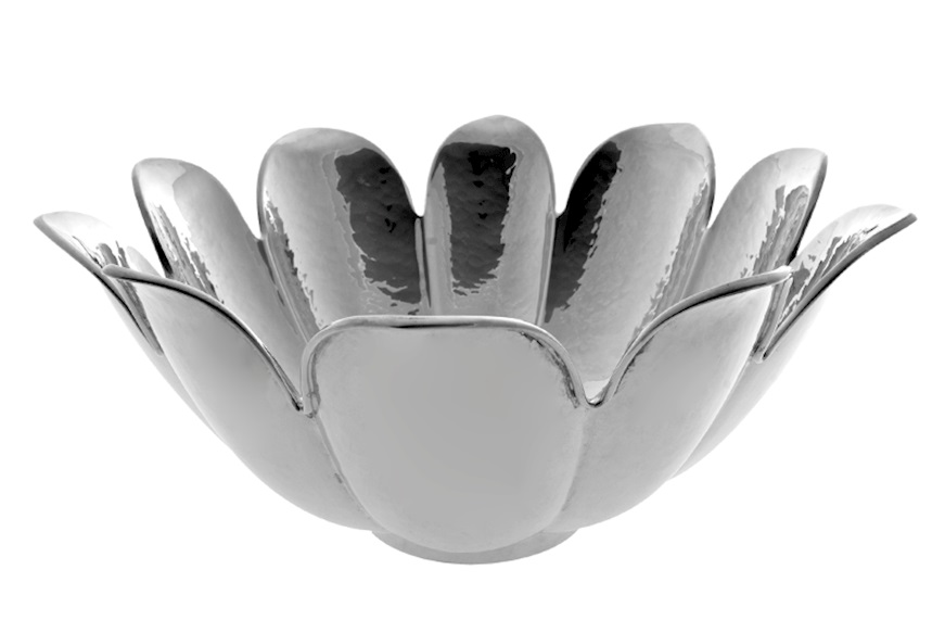 Centerpiece silver flower shape Selezione Zanolli