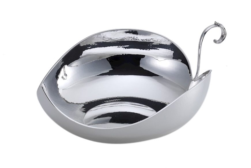 Bowl Foglia Moderna silver Selezione Zanolli
