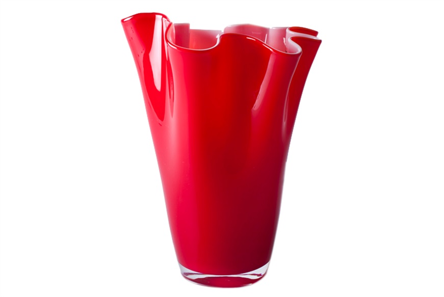 Vaso Wave rosso Onlylux