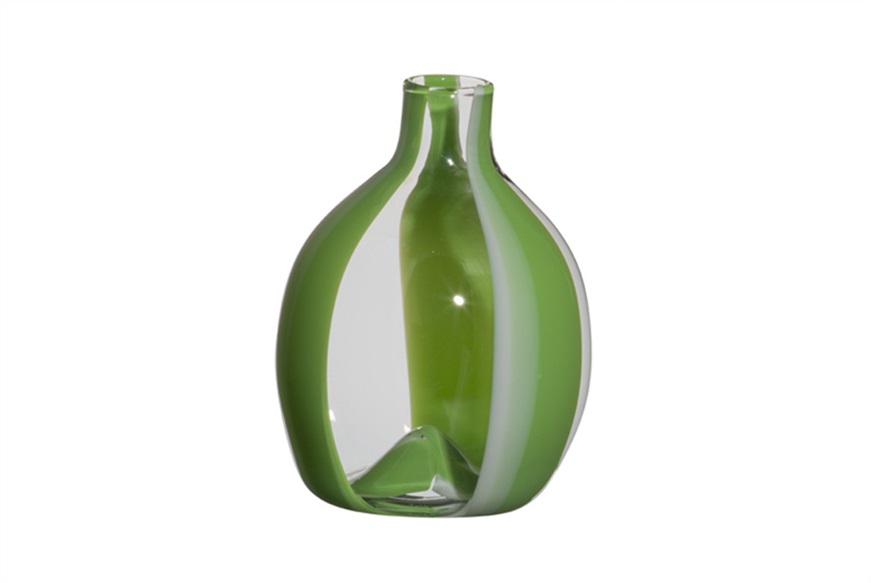 Vase Singleflower Italia Murano glass Carlo Moretti