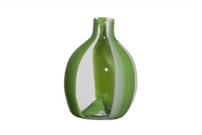 Vase Singleflower Italia Murano glass Carlo Moretti