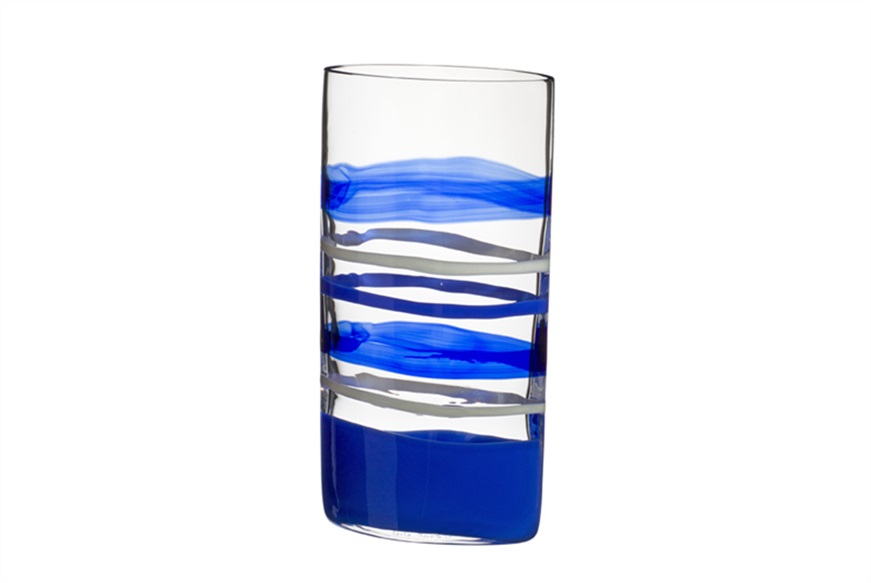 Vaso Arco St. Tropez vetro di Murano Carlo Moretti