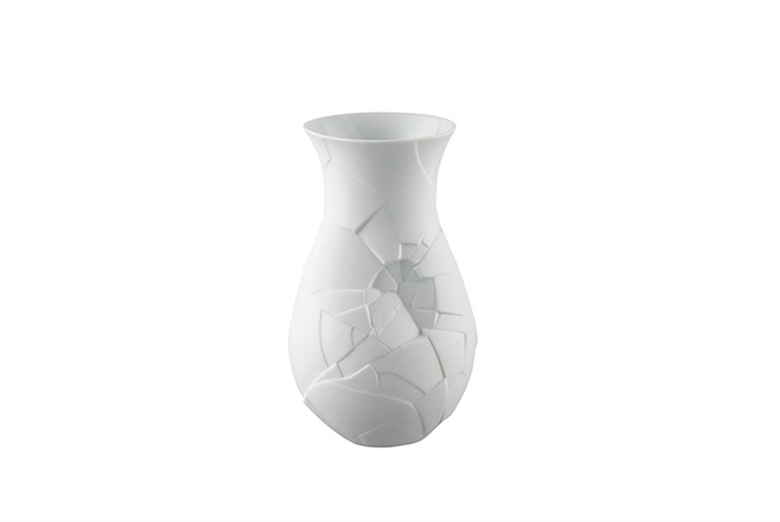 Vaso Phases porcellana bianco opaco lucido Rosenthal