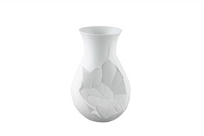 Vase Phases porcelain opaque and glossy white Rosenthal