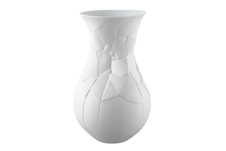 Vaso Phases porcellana bianco opaco lucido Rosenthal