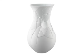 Vase Phases porcelain opaque and glossy white Rosenthal