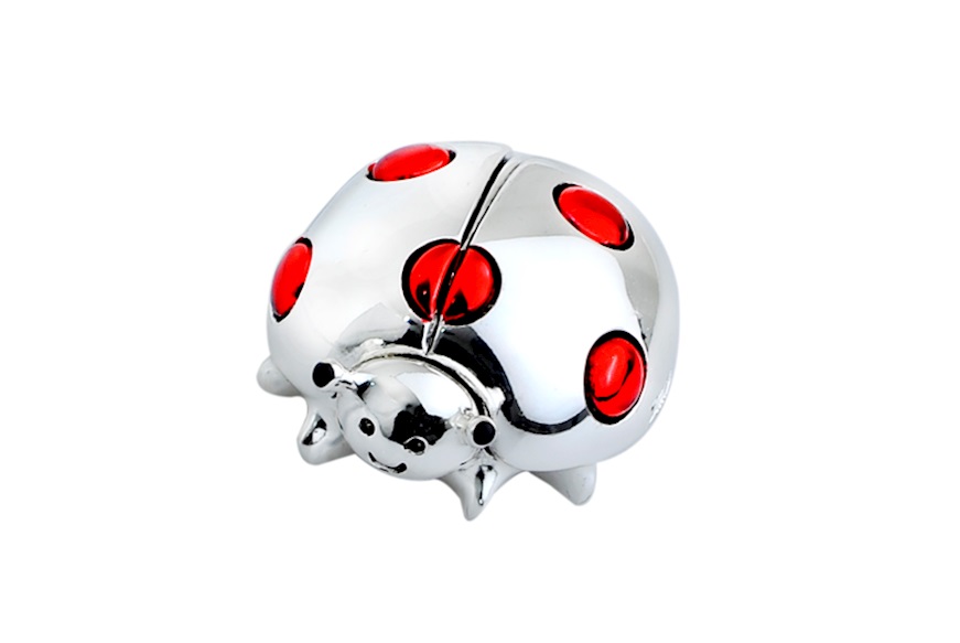 Ladybug medium with red enamel Selezione Zanolli