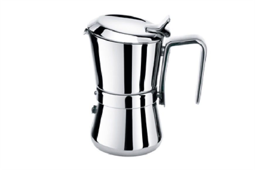 Coffeepot Giannina Restyling steel 3 cups Giannini