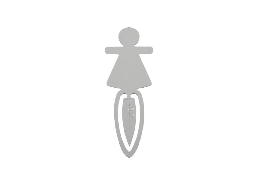Bookmark Girl silver Selezione Zanolli