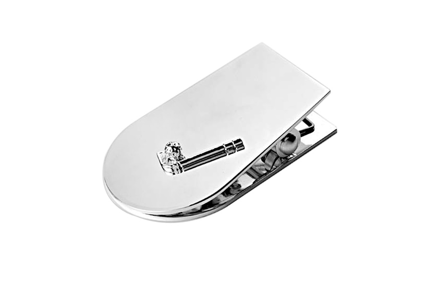 Molletta fermacarte Golf silver plated Selezione Zanolli