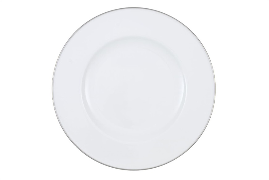 Dinner plate Anmut Platinum n.1 porcelain Villeroy & Boch