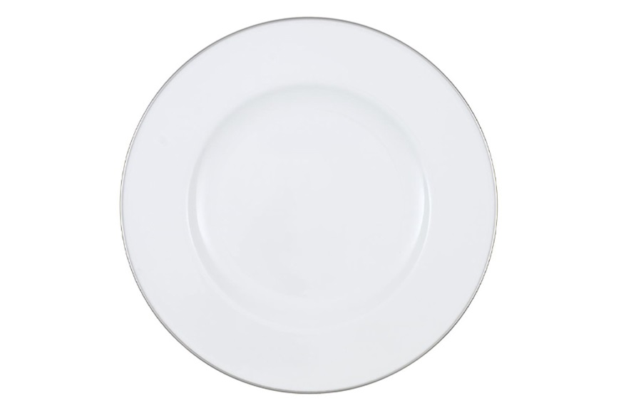 Dinner plate Anmut Platinum n.1 porcelain Villeroy & Boch