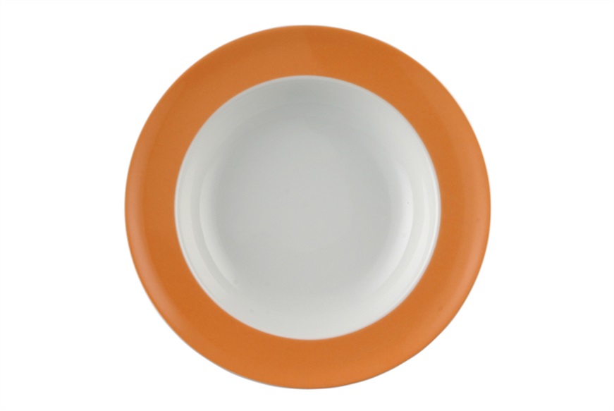 Soup plate Sunny Day Orange porcelain Thomas