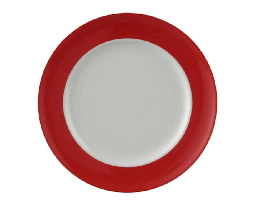 Piatto dessert Sunny Day New Red porcellana Thomas
