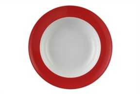 Piatto fondo Sunny Day New Red porcellana Thomas