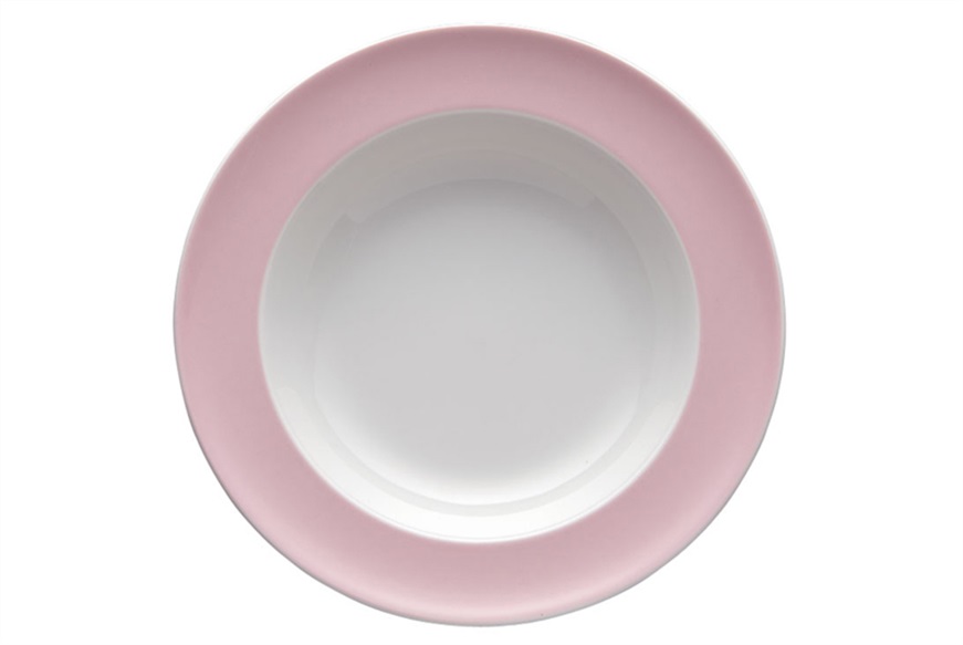Soup plate Sunny Day Light Pink porcelain Thomas
