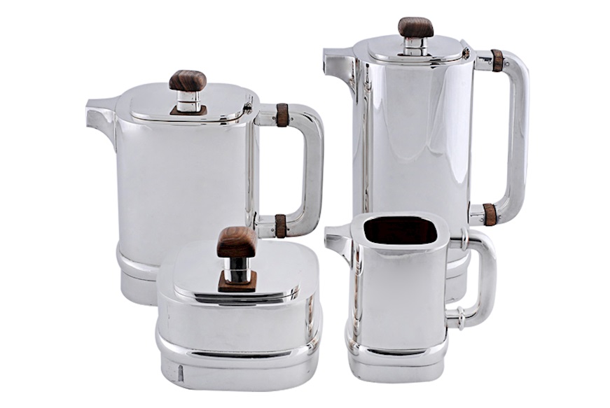 Coffee set silver in English style Selezione Zanolli