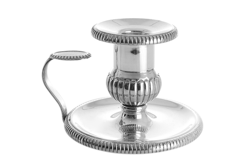 Candlestick silver with five flames Selezione Zanolli